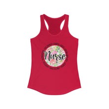 Load image into Gallery viewer, Nurse - Women's Ideal Racerback Tank
