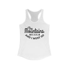 Load image into Gallery viewer, Mountains - Women's Ideal Racerback Tank