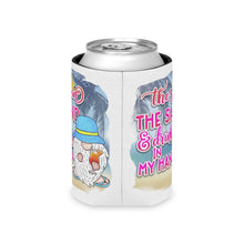 Load image into Gallery viewer, The Sun The Sand & Drink in my Hand - Can Cooler