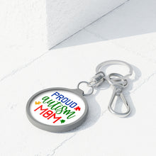 Load image into Gallery viewer, Proud Autism Mom Key Ring