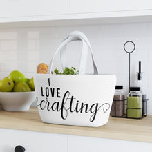 Load image into Gallery viewer, I Love Crafting - Soft Picnic Bag