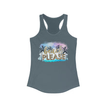 Load image into Gallery viewer, Beach Please Women's Ideal Racerback Tank