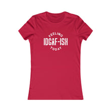 Load image into Gallery viewer, Feeling IDGAfish Distressed White Women's Favorite Tee
