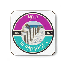 Load image into Gallery viewer, Yolo in Paradise 2 Hardboard Back Coaster