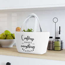 Load image into Gallery viewer, Crafting Makes Everything Better - Soft Picnic Bag