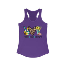 Load image into Gallery viewer, Peace Love Country - Women's Ideal Racerback Tank
