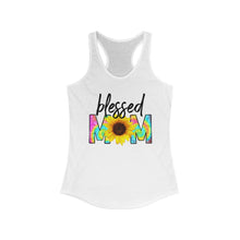 Load image into Gallery viewer, Blessed Mom - Women's Ideal Racerback Tank