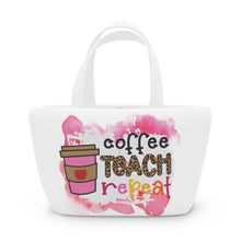 Load image into Gallery viewer, Coffee Teach Repeat - Soft Picnic Bag