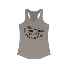 Load image into Gallery viewer, Mountains - Women's Ideal Racerback Tank