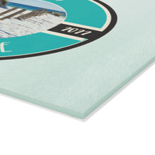 Load image into Gallery viewer, Yolo in Paradise Glass Cutting Board