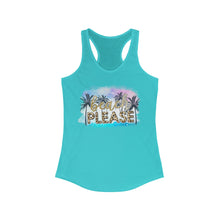 Load image into Gallery viewer, Beach Please Women's Ideal Racerback Tank