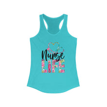 Load image into Gallery viewer, Nurse Life - Women's Ideal Racerback Tank
