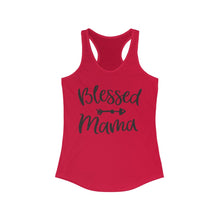 Load image into Gallery viewer, Blessed Mama - Women's Ideal Racerback Tank