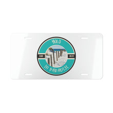 Load image into Gallery viewer, Yolo in Paradise Paradise Vanity Plate