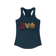 Load image into Gallery viewer, Peace Love Campfire - Women's Ideal Racerback Tank