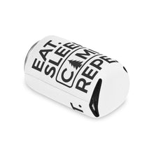 Load image into Gallery viewer, Eat Sleep Camp Repeat - Can Cooler