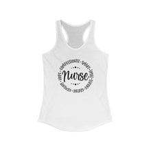 Load image into Gallery viewer, Nurse - Women's Ideal Racerback Tank
