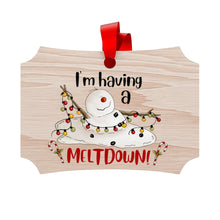 Load image into Gallery viewer, I'm Having A Melt Down Plywood Ornaments (Berlin)