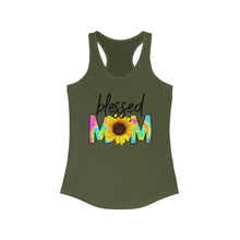 Load image into Gallery viewer, Blessed Mom - Women's Ideal Racerback Tank
