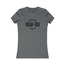 Load image into Gallery viewer, Feeling IDGAfish Distressed Black - Women's Favorite Tee
