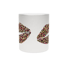 Load image into Gallery viewer, Leopard Lip Metallic Mug (Silver\Gold)