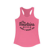 Load image into Gallery viewer, Mountains - Women's Ideal Racerback Tank