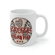 Load image into Gallery viewer, Baseball Mom Ceramic Mug 11oz