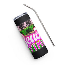 Load image into Gallery viewer, Beach Time Stainless steel tumbler