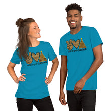 Load image into Gallery viewer, Peace Love Christmas 9 - Short-Sleeve Unisex T-Shirt