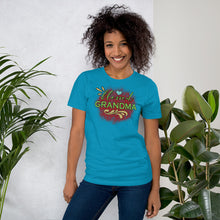 Load image into Gallery viewer, BLESSED GRANDMA - Short-Sleeve Unisex T-Shirt