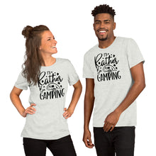 Load image into Gallery viewer, I'd Rather Be Camping 2 Short-Sleeve Unisex T-Shirt