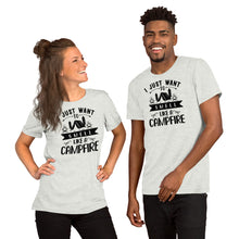 Load image into Gallery viewer, I just want to smell like a Campfire - Short-Sleeve Unisex T-Shirt