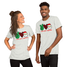 Load image into Gallery viewer, Peace Love Christmas 3 - Short-Sleeve Unisex T-Shirt