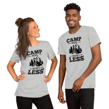 Load image into Gallery viewer, Camp More Worry Less Short-Sleeve Unisex T-Shirt