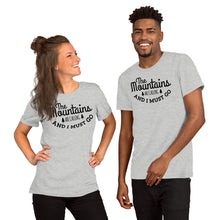 Load image into Gallery viewer, The Mountains Are Calling Short-Sleeve Unisex T-Shirt
