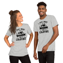 Load image into Gallery viewer, I just want to smell like a Campfire - Short-Sleeve Unisex T-Shirt