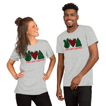 Load image into Gallery viewer, Peace Love Christmas 8 - Short-Sleeve Unisex T-Shirt