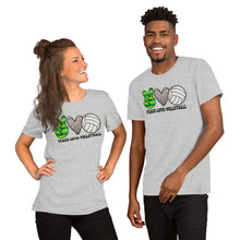 Load image into Gallery viewer, Peace Love Volleyball - Short-Sleeve Unisex T-Shirt