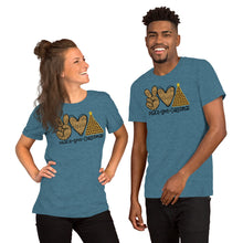 Load image into Gallery viewer, Peace Love Christmas 9 - Short-Sleeve Unisex T-Shirt