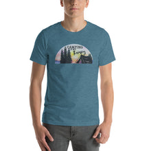 Load image into Gallery viewer, Camping Is My Therapy - Transparent - Transparent - Short-Sleeve Unisex T-Shirt