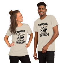 Load image into Gallery viewer, Camping is my Favorite Therapy Short-Sleeve Unisex T-Shirt