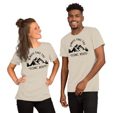 Load image into Gallery viewer, Always Take The Scenic Route - Short-Sleeve Unisex T-Shirt