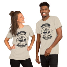 Load image into Gallery viewer, The best memories are made camping Short-Sleeve Unisex T-Shirt