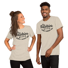 Load image into Gallery viewer, The Mountains Are Calling Short-Sleeve Unisex T-Shirt
