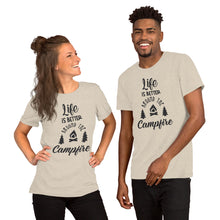 Load image into Gallery viewer, Life is better around the campfire 2 Short-Sleeve Unisex T-Shirt