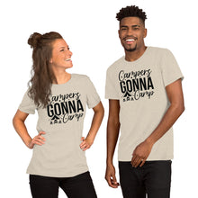 Load image into Gallery viewer, Campers Gonna Camp 3 Short-Sleeve Unisex T-Shirt