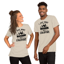 Load image into Gallery viewer, I just want to smell like a Campfire - Short-Sleeve Unisex T-Shirt