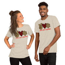 Load image into Gallery viewer, Peace Love Christmas 5 - Short-Sleeve Unisex T-Shirt