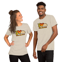 Load image into Gallery viewer, Peace Love Tacos - Short-Sleeve Unisex T-Shirt