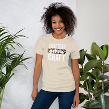 Load image into Gallery viewer, Crafters Gonna Craft - wht - Short-Sleeve Unisex T-Shirt